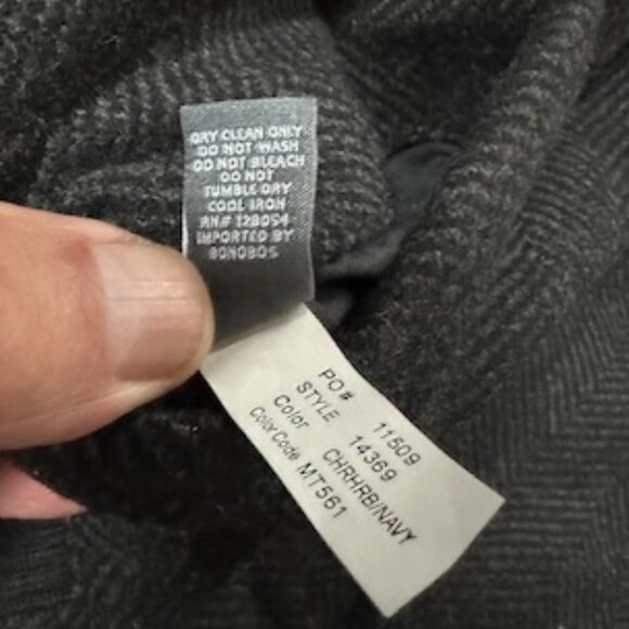 Bonobos Quilted Wool Reversible Vest - Men's Sz. XS - Excellent Pre-Ownd Cond. - Picture 8 of 15